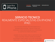 Tablet Screenshot of costaricaiphone.com